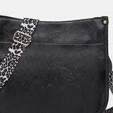 PU Leather Leopard Shoulder Bag - Apalipapa