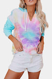 Tie-Dye Drawstring Hoodie - Apalipapa