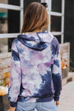 Tie-Dye Dropped Shoulder Hoodie - Apalipapa