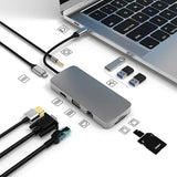 XSUI 10 in 1 USB-C HUB - Apalipapa